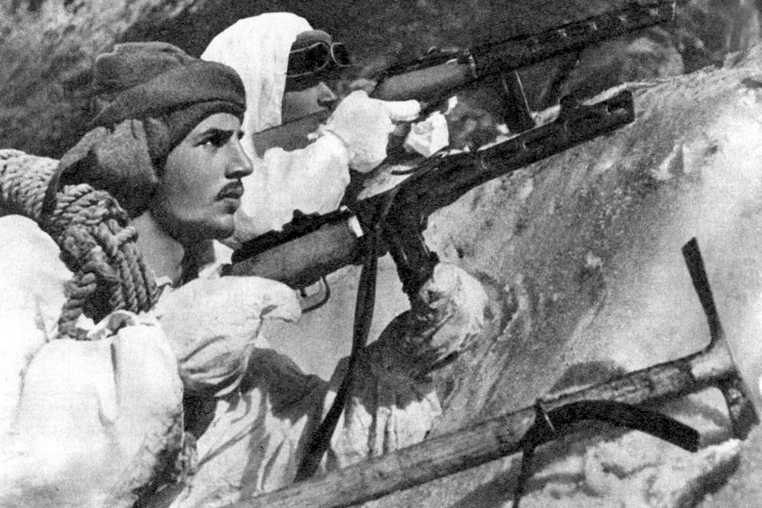 Горный стрелок Шота Шоламберидзе Горный стрелок Шота Шоламберидзе