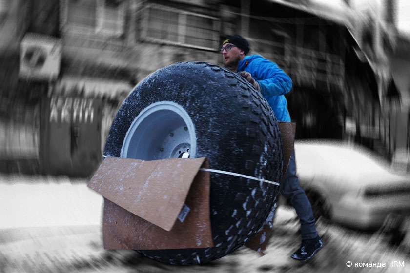 Руслан Кириченко тренирует колесо Avtoros Руслан Кириченко тренирует колесо Avtoros