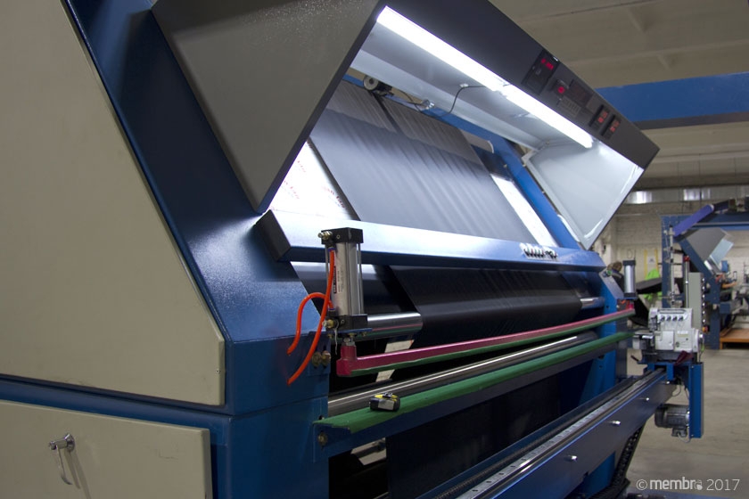 Оборудование для соединения рулонов ткани и проверки качества входящих материалов Оборудование для соединения рулонов ткани и проверки качества входящих материалов