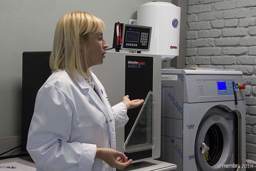 Антонина Ходусева рассказывает об особенностях технологии экспериментального лабораторного крашения с использованием машины Datacolor Ahiba Антонина Ходусева рассказывает об особенностях технологии экспериментального лабораторного крашения с использованием машины Datacolor Ahiba