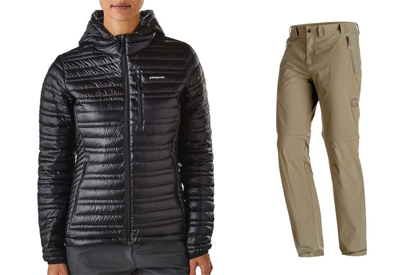 Пуховый свитер и брюки-трансформеры Пуховый свитер и брюки-трансформеры