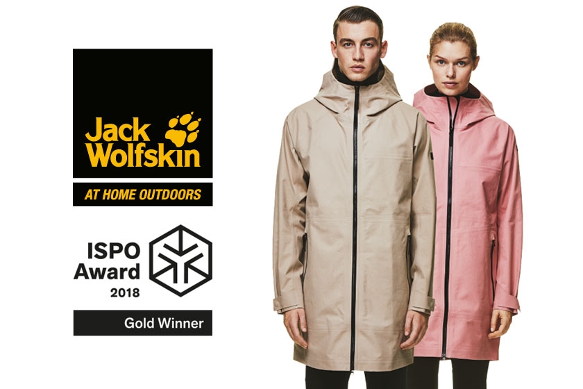 Лаконичные формы плащей Jack Wolfskin Лаконичные формы плащей Jack Wolfskin