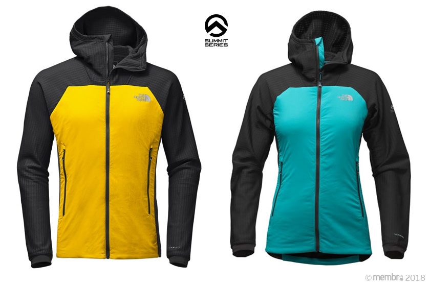 Мужская и женская модели The North Face Summit L3 Ventrix™ Hybrid Hoodie. Производятся в нескольких цветовых гаммах Мужская и женская модели The North Face Summit L3 Ventrix™ Hybrid Hoodie. Производятся в нескольких цветовых гаммах