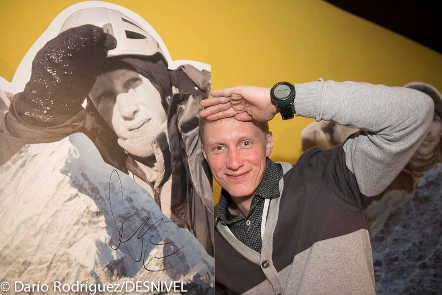 Алексей Лончинский на церемонии Piolet d'Or 2015 Алексей Лончинский на церемонии Piolet d'Or 2015